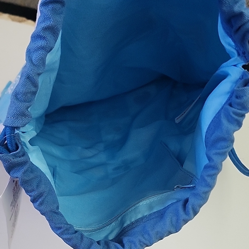 Disney Blue Drawstring Backpack - image 7